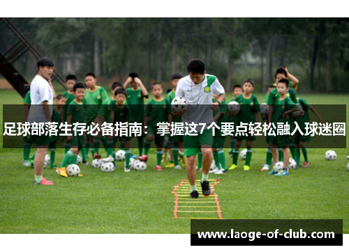 足球部落生存必备指南：掌握这7个要点轻松融入球迷圈